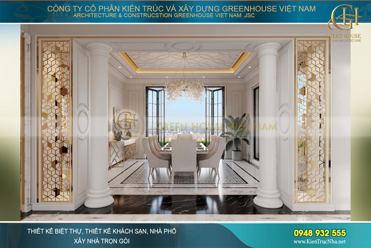 thiết kế biệt thự vinhomes riverside hà nội