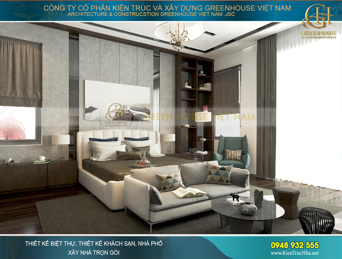 Đây là phòng ngủ dành cho con của gia chủ