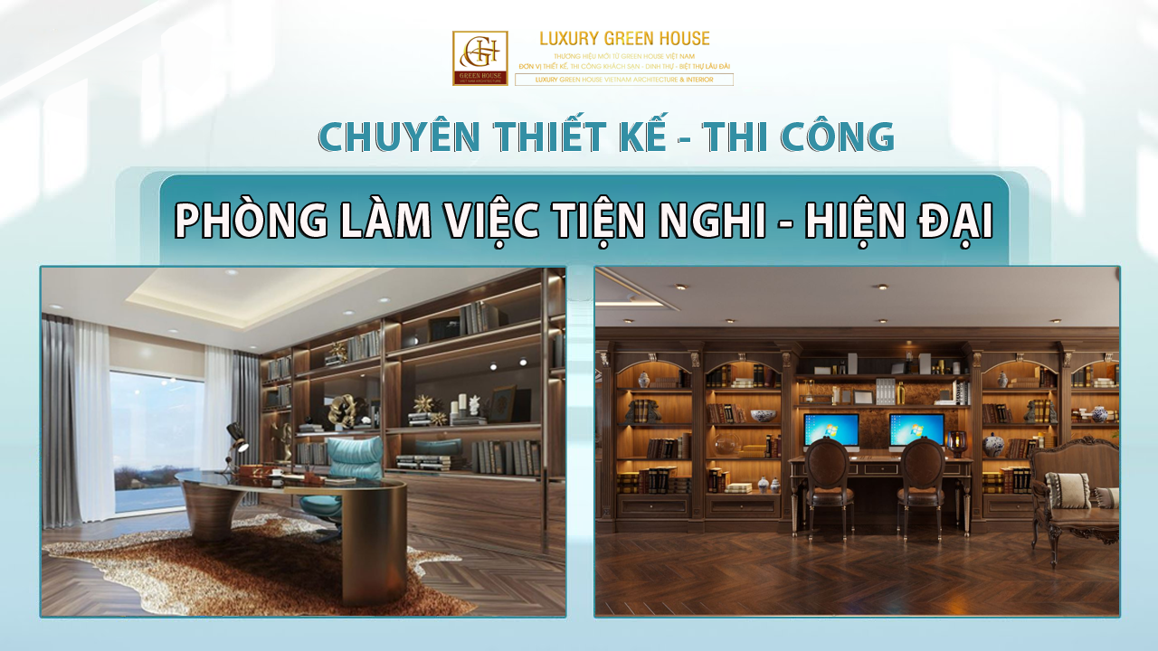 84+ mẫu thiết kế phòng làm việc đẹp, tiện nghi tại nhà cho gia chủ 2024