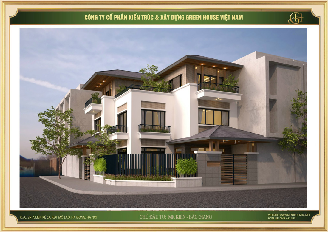 Công trình thiết kế, thi công biệt thự, dinh thự trọn gói tại Green House được đảm bảo về công năng, hiệu năng