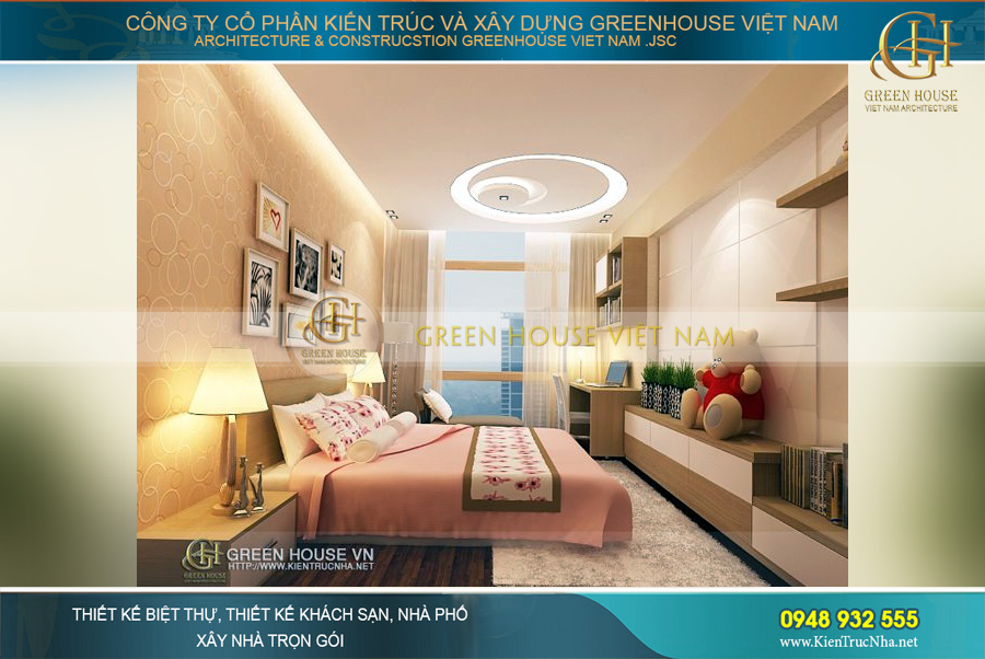 thiết kế nội thất căn hộ chung cư tại Mandarin Garden Hà Nội