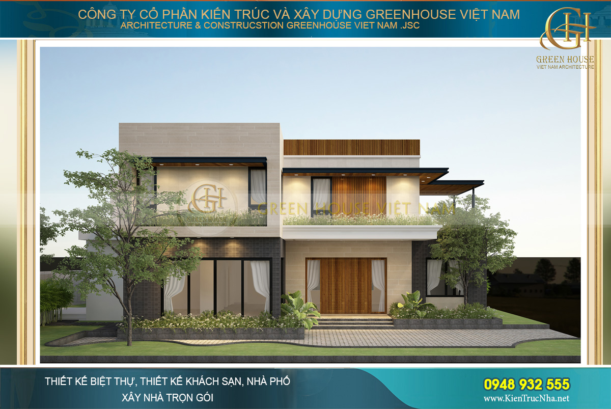 5 dự án thiết kế, thi công biệt thự hiện đại tiêu biểu nhất 2020 của Greenhouse Việt Nam