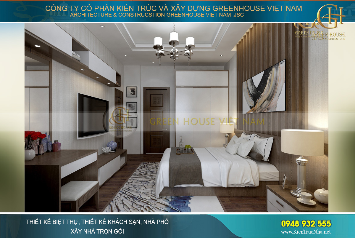 Diện tích không lớn nhưng căn phòng vẫn rộng rãi và thông thoáng