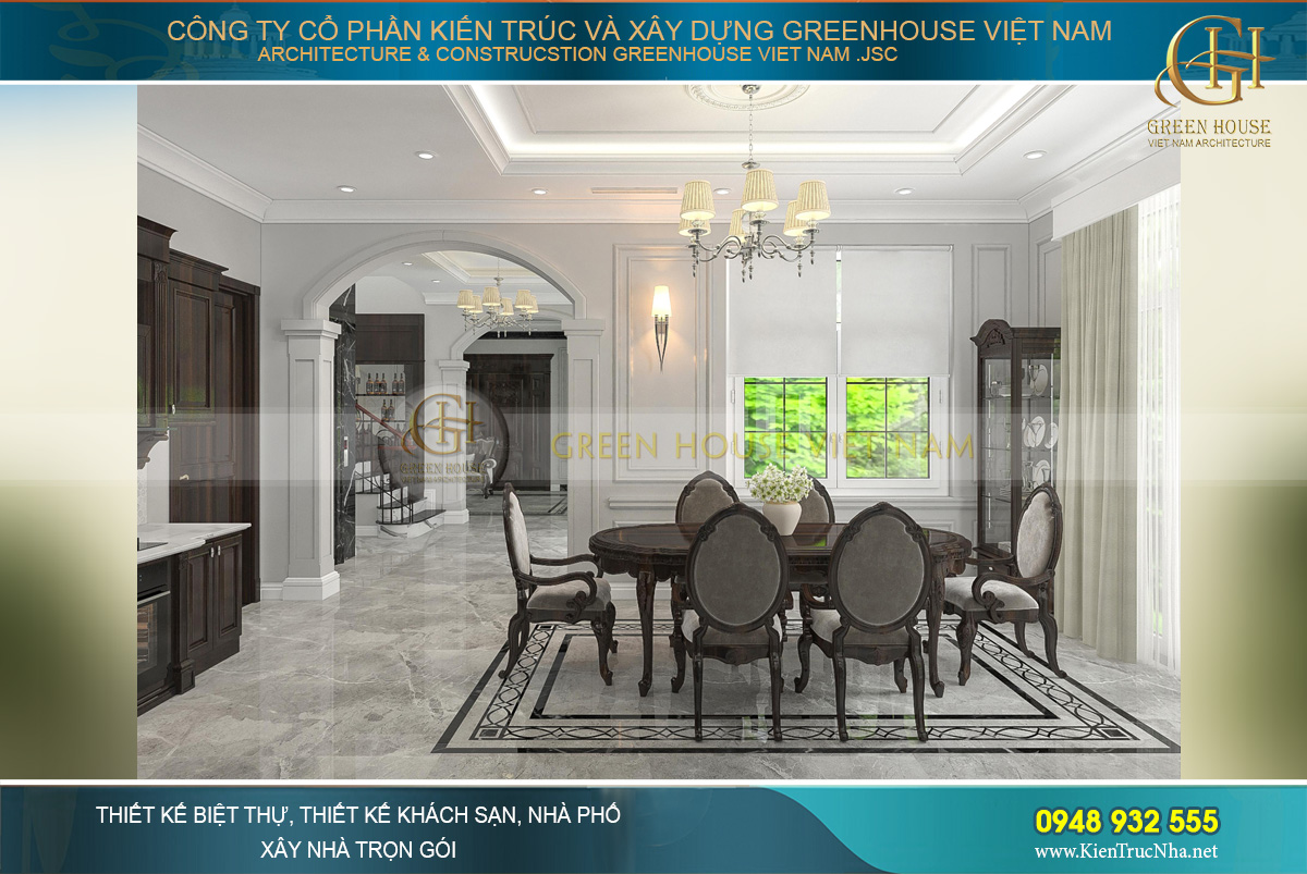 Khung cửa kính giúp không gian 25m2 càng trở lên rộng thoáng hơn