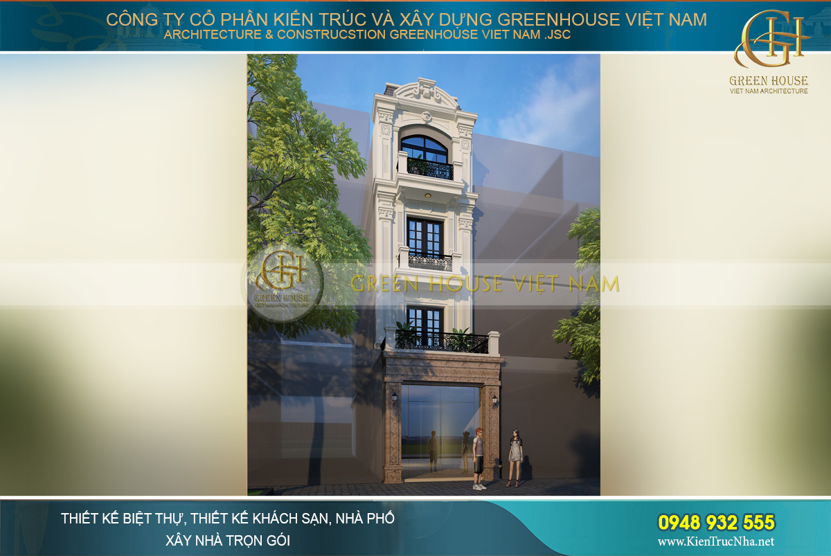 Nhà phố tân cổ điển : Xu hướng thời thượng được ưa chuộng năm 2020