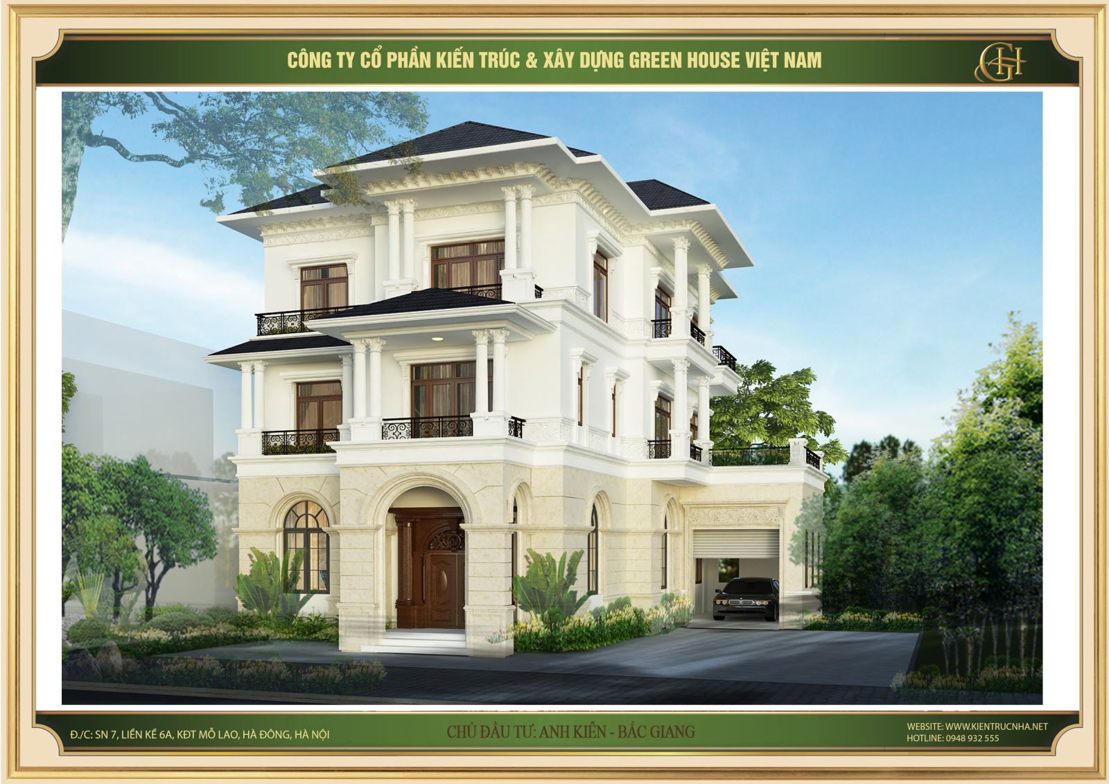 GreenHouse Việt nam - Xây nhà phong thuỷ giúp tài lộc dồi dào