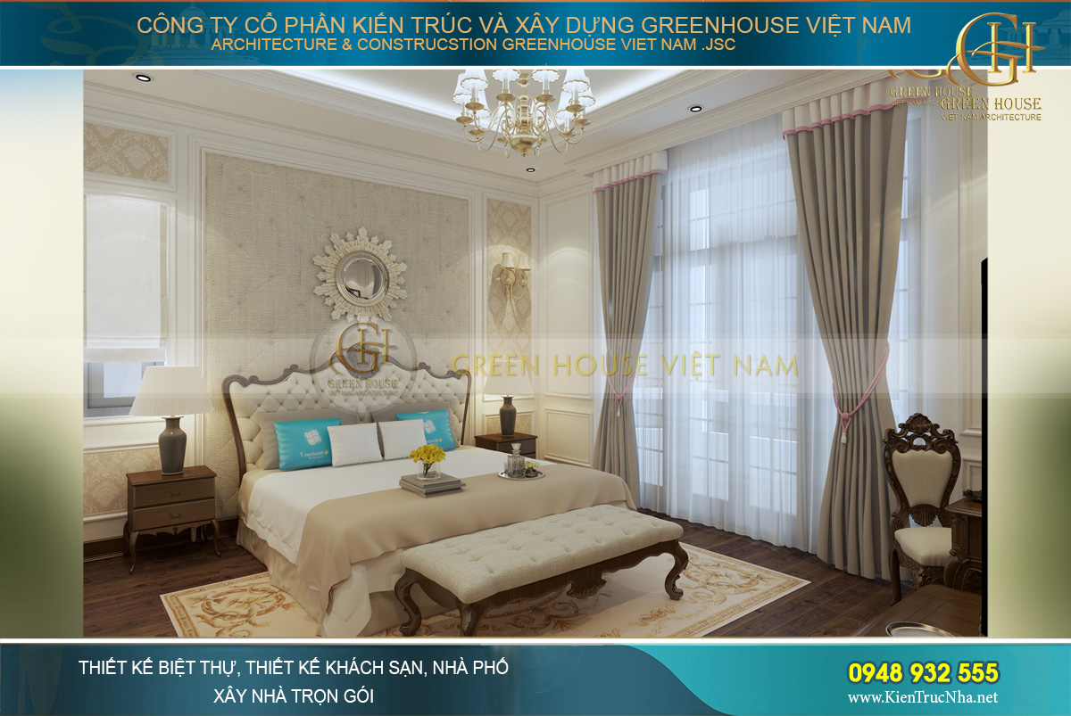 Không gian không quá rộng nhưng thông thoáng, ấm áp
