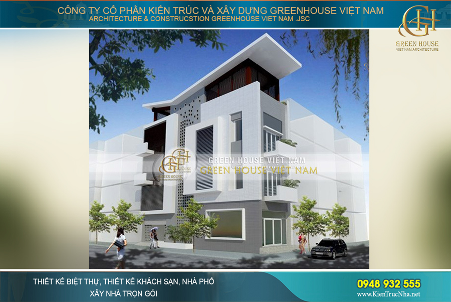 nhà ống 5 tầng 2 mặt tiền kinh doanh