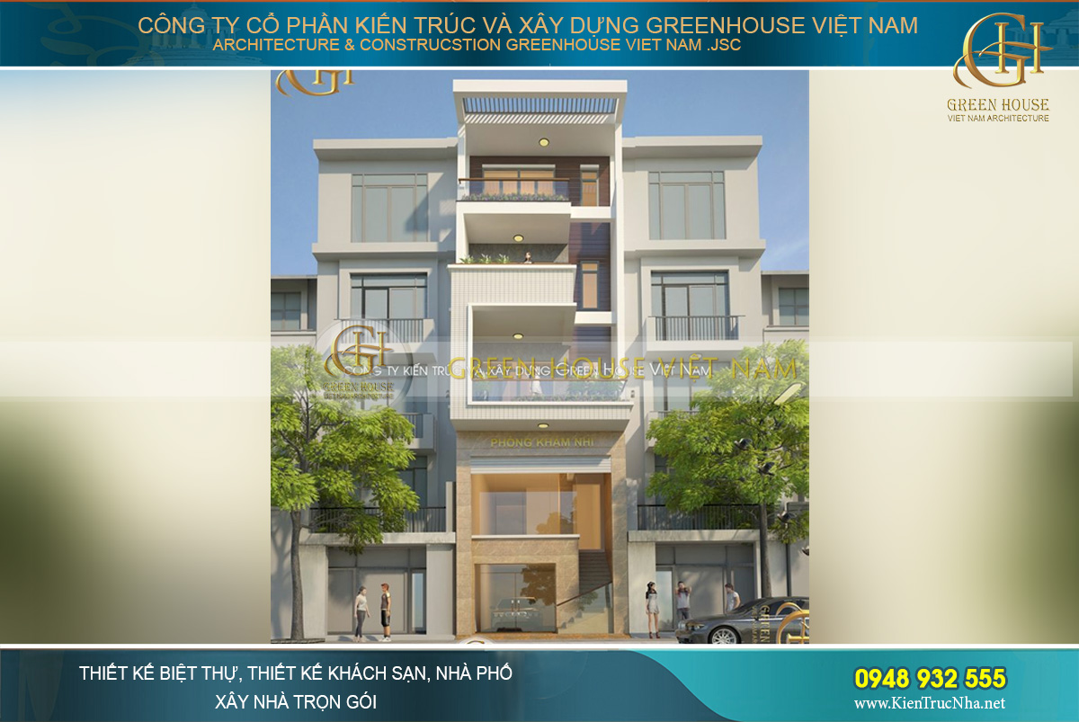 nhà phố kết hợp làm phòng khám nhà phố kết hợp làm phòng khám