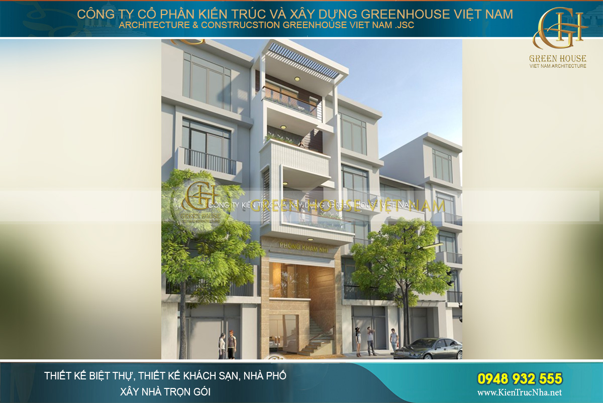 nhà phố kết hợp làm phòng khám nhà phố kết hợp làm phòng khám