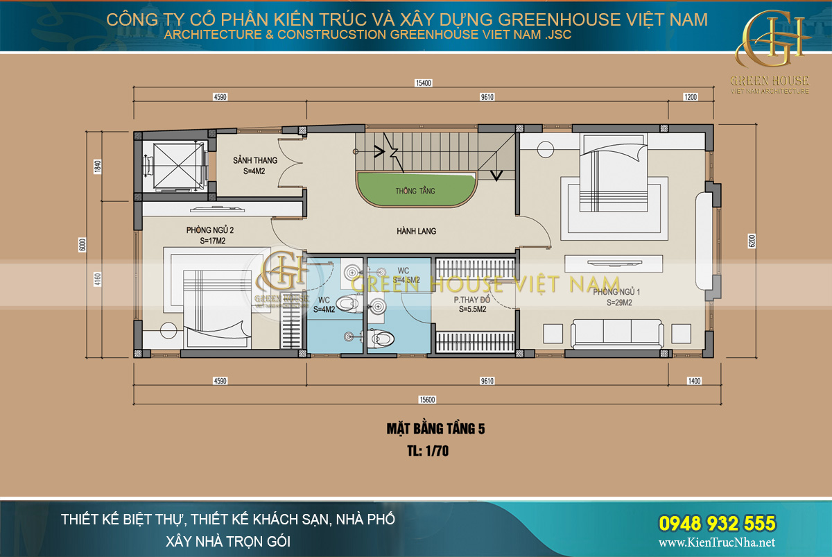 thiết kế nhà phố tân cổ điển kết hợp kinh doanh tại hà nam