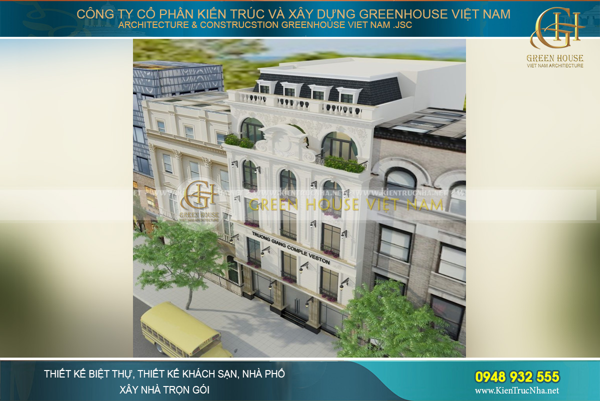 nhà ống tân cổ điển nhà ống tân cổ điển