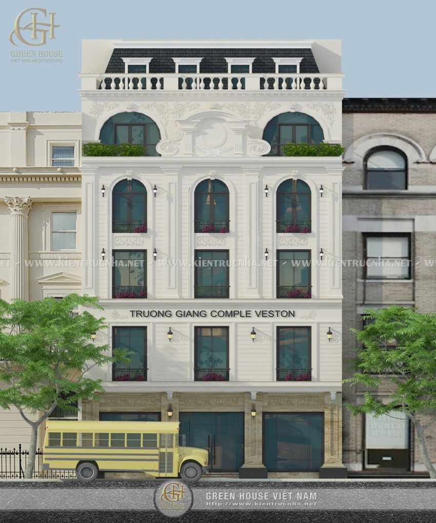 Thiết kế nhà shophouse kinh doanh thời trang Thiết kế nhà shophouse kinh doanh thời trang