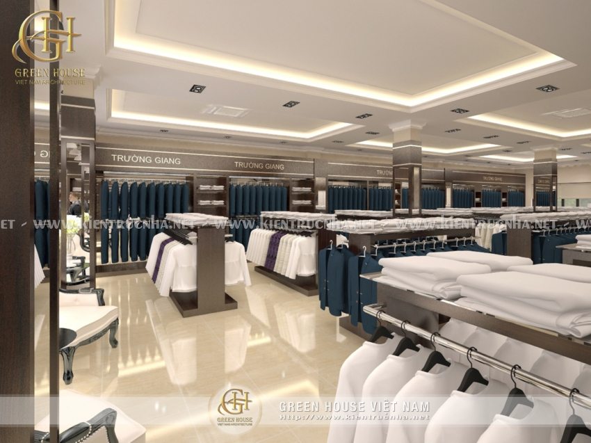Thiết kế nhà shophouse kinh doanh thời trang Thiết kế nhà shophouse kinh doanh thời trang