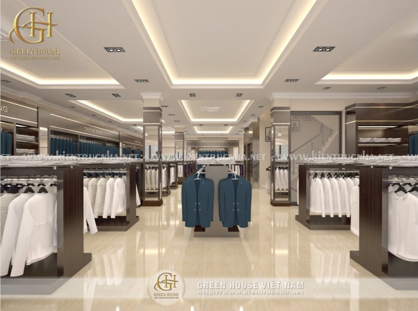 Thiết kế nhà shophouse kinh doanh thời trang Thiết kế nhà shophouse kinh doanh thời trang