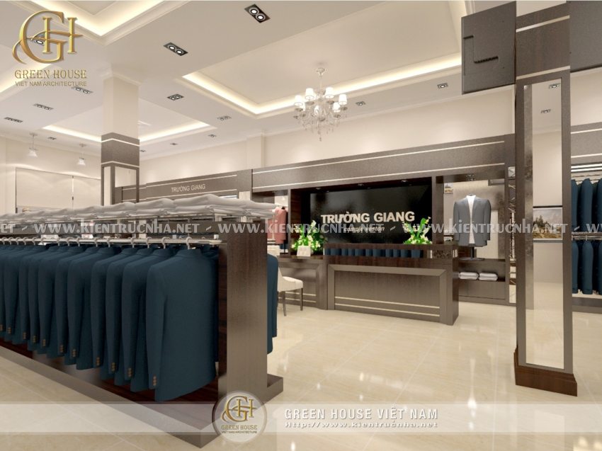 Thiết kế nhà shophouse kinh doanh thời trang Thiết kế nhà shophouse kinh doanh thời trang