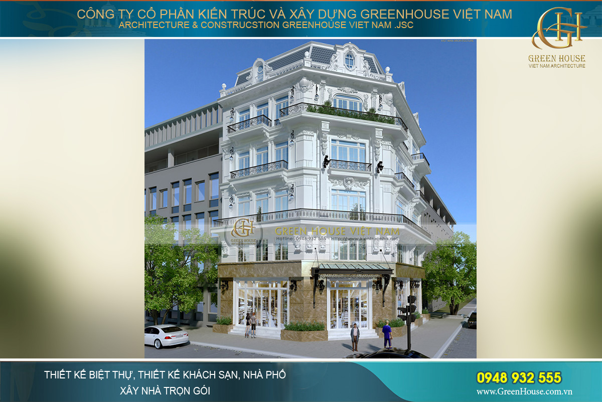 thiết kế khách sạn thiết kế khách sạn cao cấp