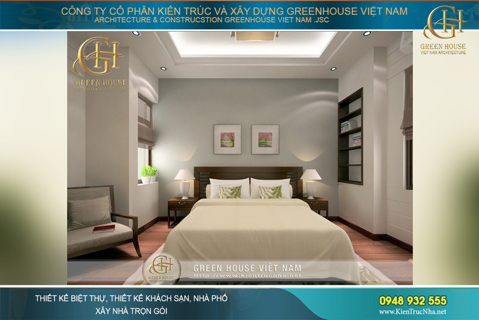 Mẫu phòng ngủ hiện đại, cá tính dành cho con trai với cách bài trí khoa học, mà rất tiện nghi