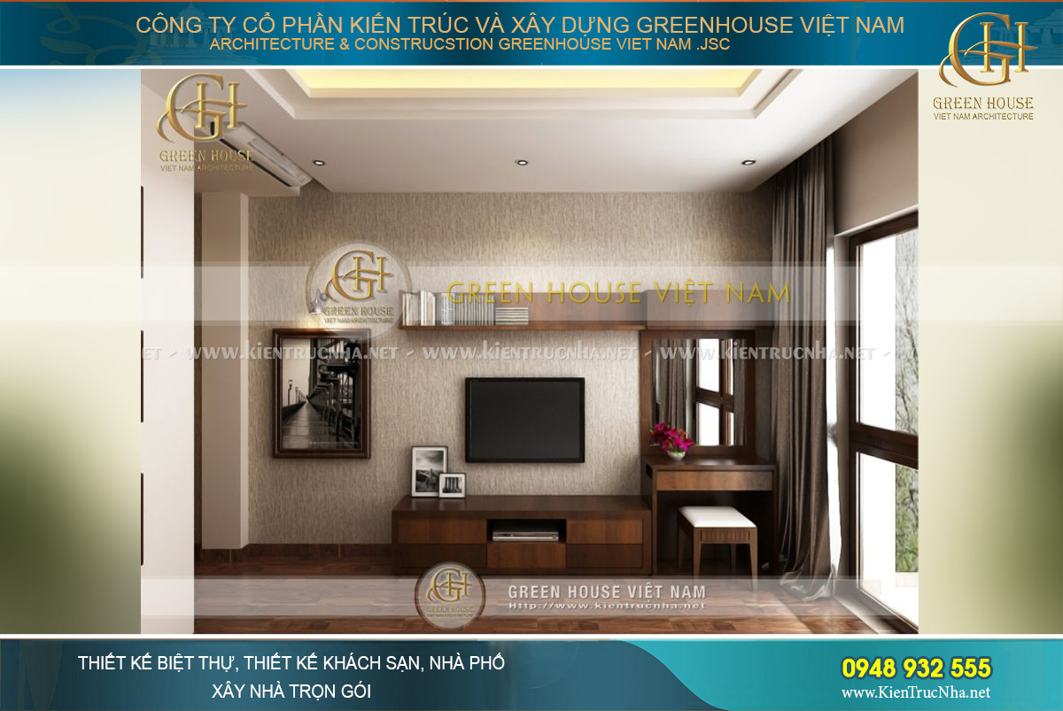 Mỗi phòng ngủ sẽ có sự thay đổi trong cách sắp xếp nội thất dựa theo thói quen sinh hoạt của chủ nhân căn phòng