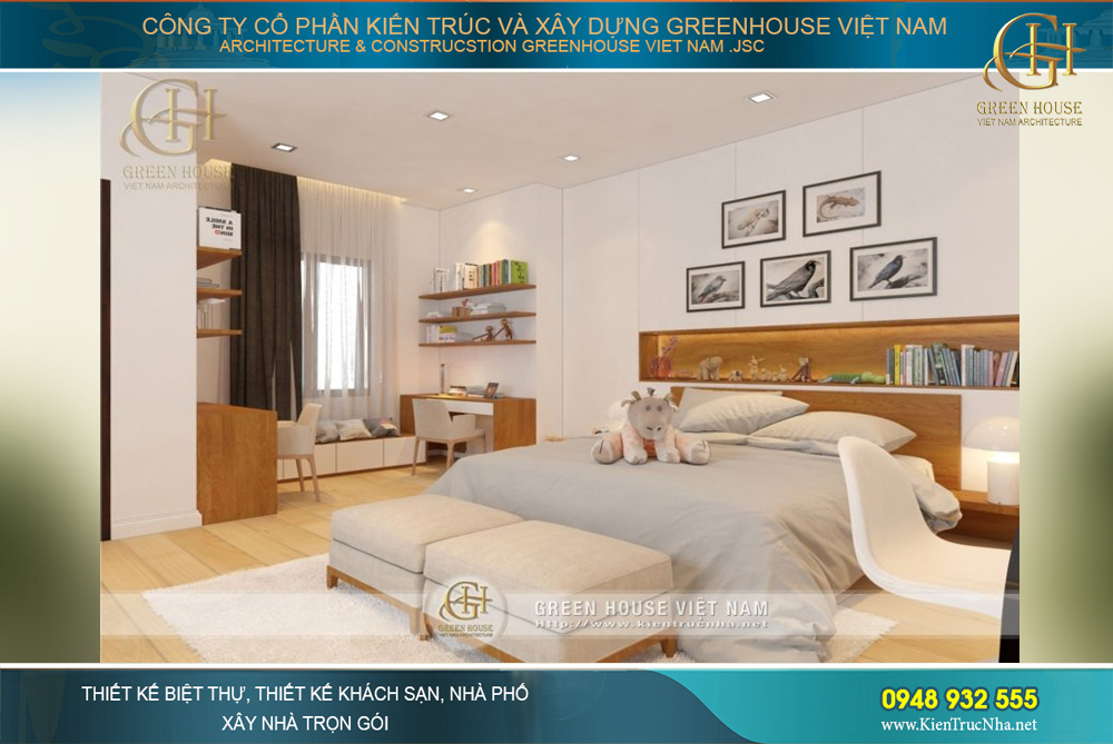 Cá tính, sở thích của chủ nhân căn phòng được thể hiện rõ phong cách bài trí không gian