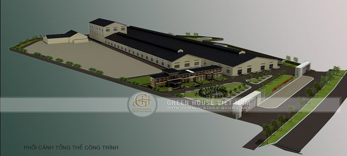 Thiết kế nhà điều hành Taxuco
