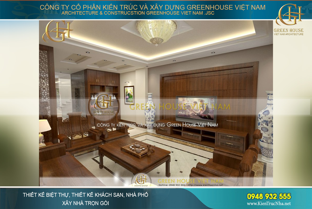 Kệ tủ gỗ được dùng làm kệ để đồ trang trí thượng hạng, mang tới vẻ đẹp đẳng cấp đầy sang trọng cho cả phòng khách