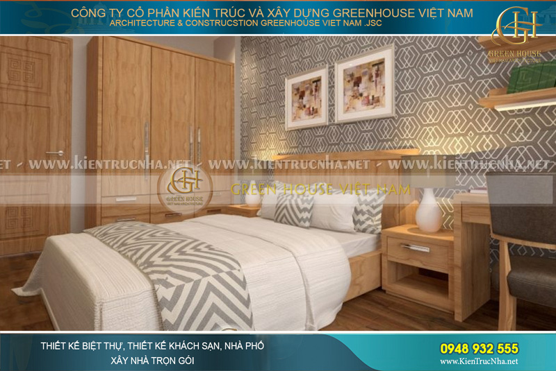 Dựa theo sở thích cá nhân từng thành viên mà mỗi phòng ngủ sẽ có sự đổi mới riêng, thể hiện cá tính từng người