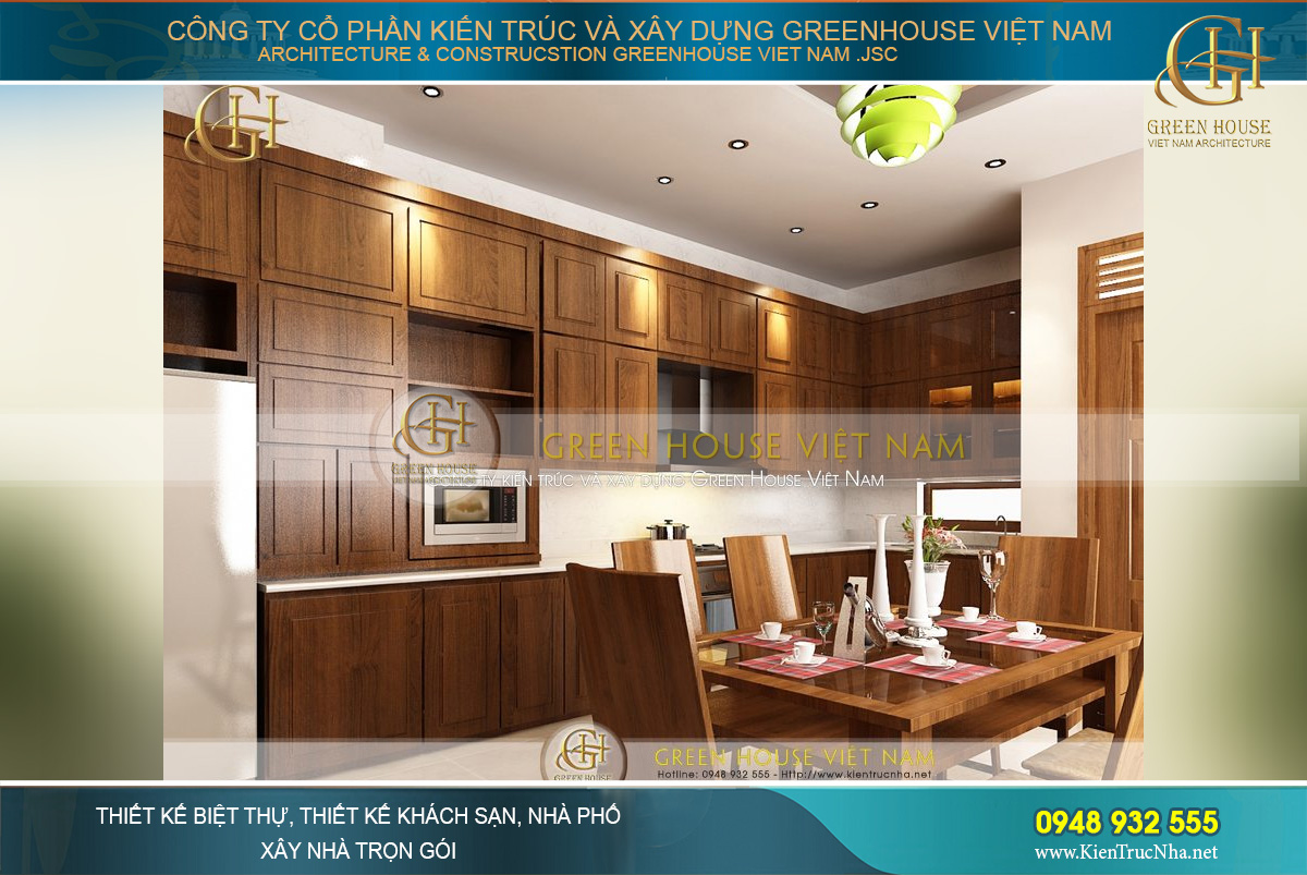 Nội thất gỗ mang đến cảm nhận về sự chắc chắn, đơn giản nhưng lại có giá trị thẩm mĩ rất cao