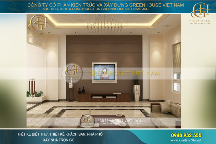 Sàn nhà được lát gạch tráng mên sứ cao cấp, dễ di chuyển và dễ dàng vệ sinh