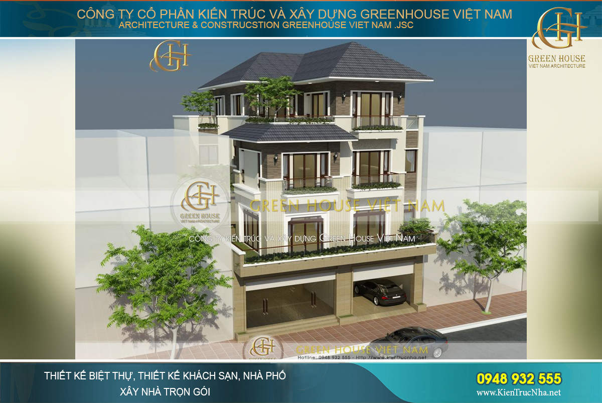 Green House Việt Nam mang tới cho khách hàng những công trình nhà phố chất lượng hàng đầu