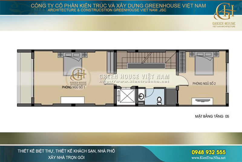 Các phòng ngủ chính của gia đình