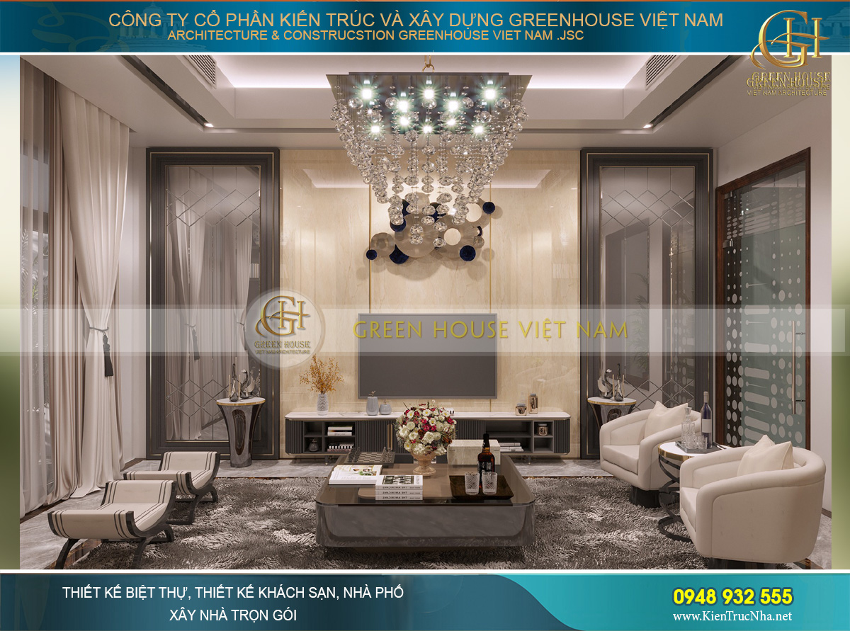 mẫu nội thất nhà phố hiện đại đẹp