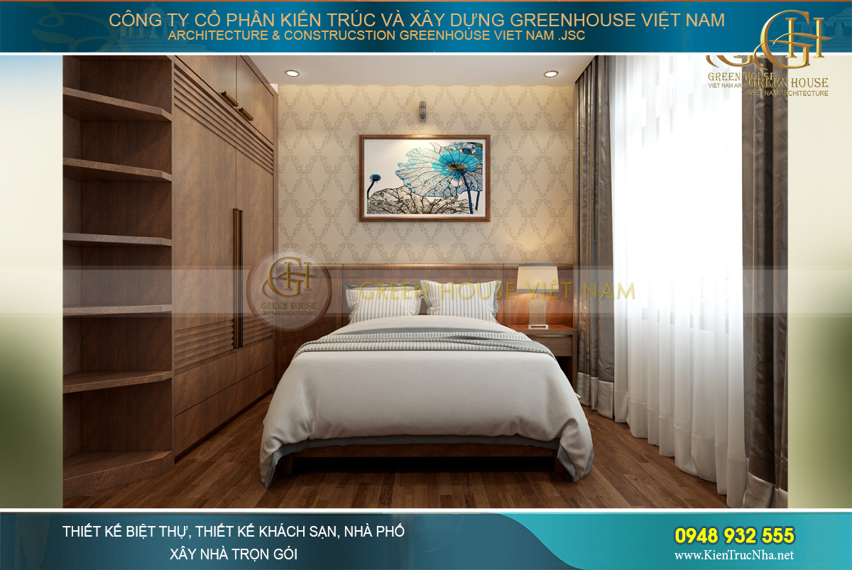 thiết kế nội thất biệt thự hiện đại 3 tầng