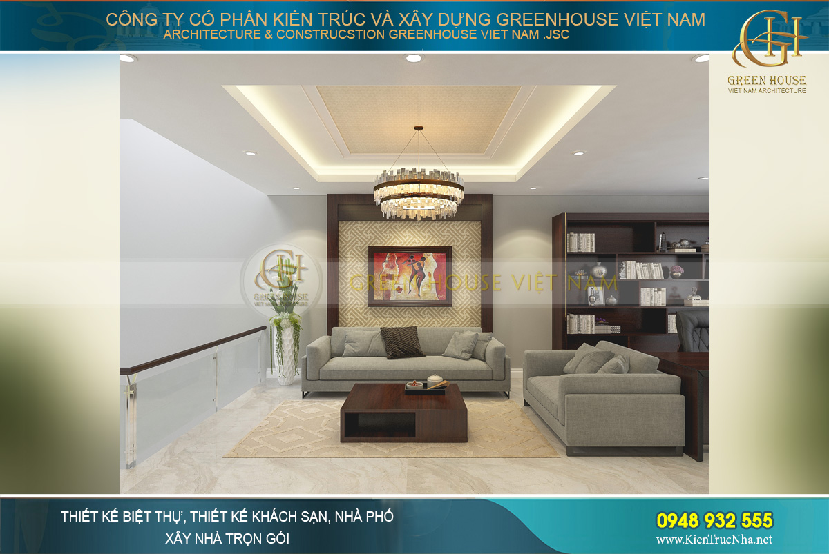 Bộ sofa nhỏ gọn nhưng tiện nghi và sang trọng