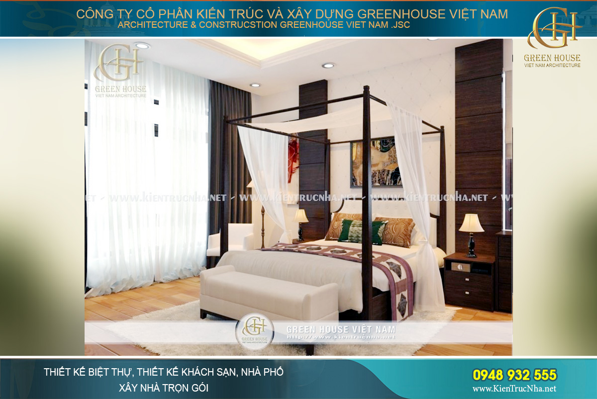 thiết kế biệt thự hiện đại á đông tại HÀ Nội