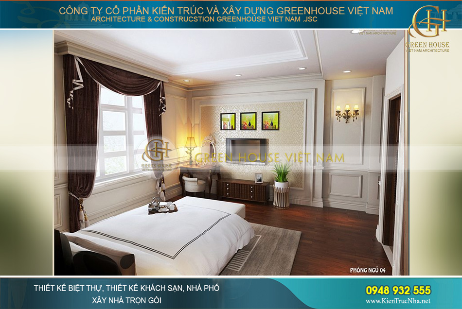 thiết kế nội thất biệt thự tân cổ điển