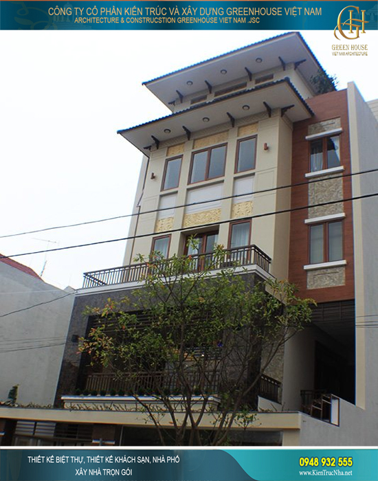 Hình ảnh thi công thực tế của ngôi nhà ống cùng vẻ đẹp hiện đại, thu hút người nhìn