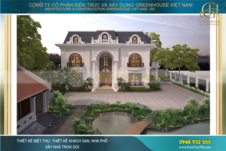 Thiết kế biệt thự : lựa chọn phong cách tân cổ điển hay hiện đại?