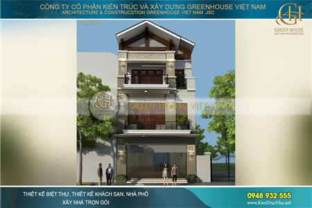 Tổng hợp thiết kế nhà phố 4 tầng theo phong cách hiện đại ấn tượng 