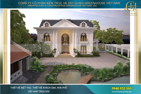 Những thiết kế biệt thự tân cổ điển đẹp giá 2 - 3 tỷ đáng xây dựng nhất