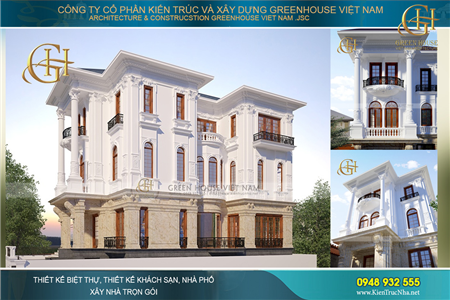 Ngắm nhìn không gian tuyệt đẹp của các căn biệt thự cổ điển, tân cổ điển đẹp XUẤT SẮC