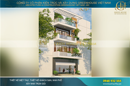 Những mẫu nhà phố hiện đại 4 tầng đẹp thu hút ai cũng muốn sở hữu tại Hà Nội