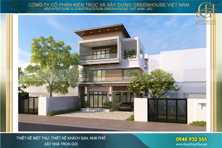 Thiết kế biệt thự hiện đại mang đến không gian sống yên bình cho gia chủ