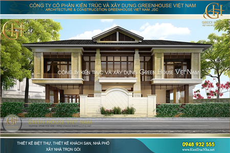 Biệt thự Á Đông: Vẻ đẹp hoàn mỹ của sự giao thoa giữa truyền thống và hiện đại