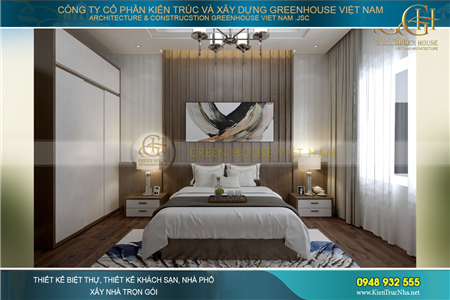 Đẹp say đắm với mẫu thiết kế nội thất biệt thự hiện đại tại Bắc Giang