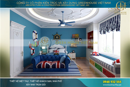Gợi ý 7 mẫu thiết kế nội thất phòng ngủ cho bé trai sáng tạo và cá tính nhất