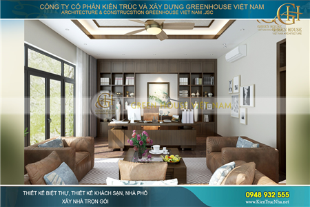 Thiết kế phòng làm việc tại nhà hợp phong thủy đón 2019 thăng tiến phát tài