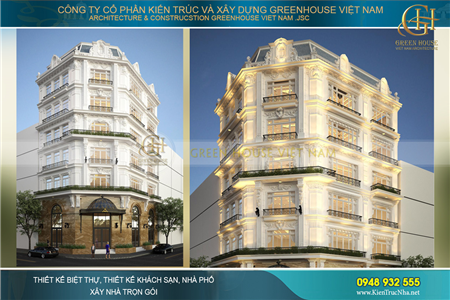 Dịch vụ thi công biệt thự trọn gói TP.HCM - Green House Việt Nam