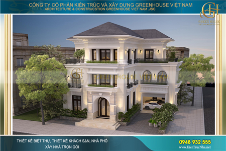 Tuyển chọn những mẫu biệt thự mái thái đáng xây dựng nhất hiện nay