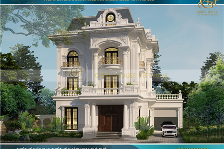 Mái Mansard - Sự kết hợp hoàn hảo với biệt thự tân cổ điển